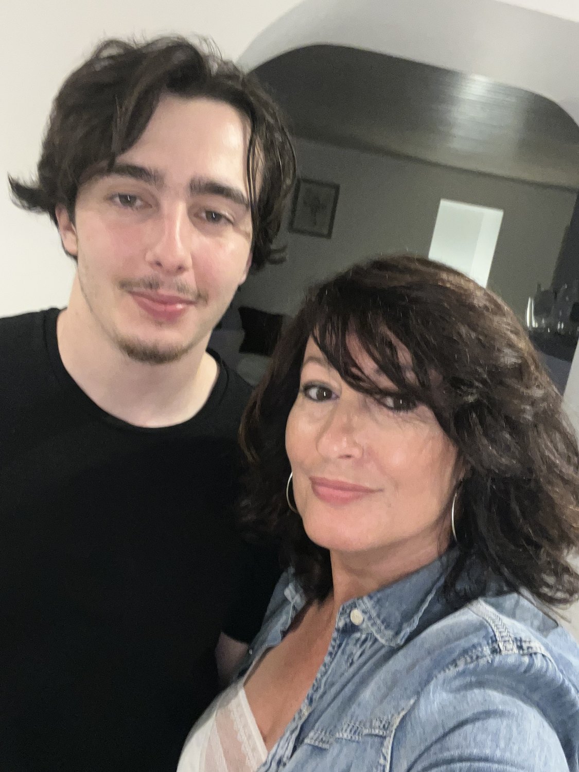 Selfie avec maman